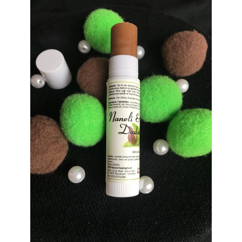 Naneli & Çikolatalı Dudak Balmı (5 ml)